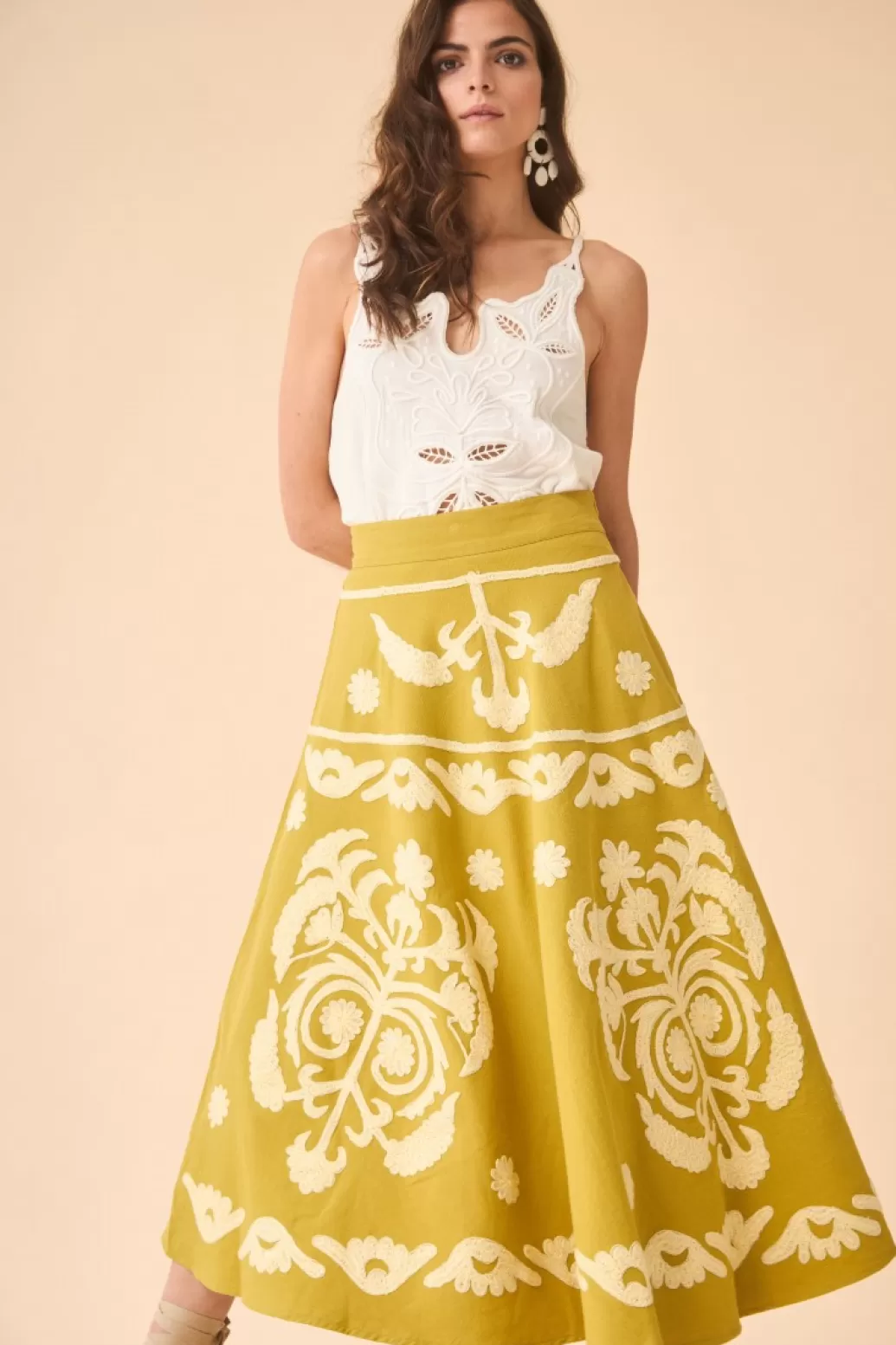 Best FALDA FALDA NARANJO OLIVA Skirts