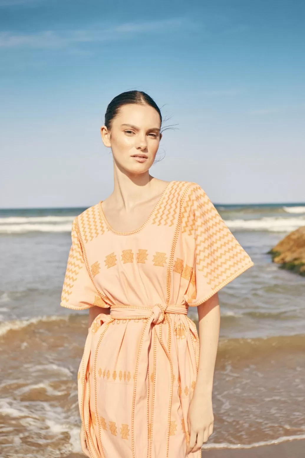 Cheap KAFTAN FRIDITA SALMON Dresses