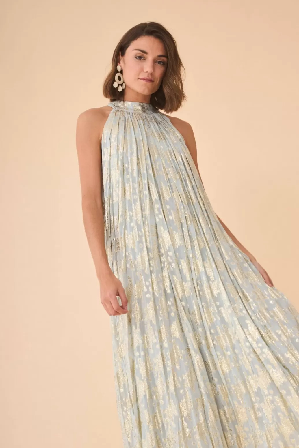 Shop VESTIDO GISAAZUL Midi dresses